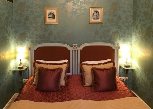 Двухместный номер с 2 отдельными кроватями и террасой в La Ferme de Reve