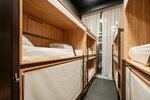 Кровать-капсула в общем номере для мужчин и женщин(12) в Say Wow Capsule Hotel