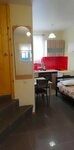 3-х местный номер с кухней, без балкона, 1 двуспальная кровать+ 1 односпальная кровать в Эв'Рошель
