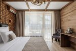 Делюкс с балконом и видом на горы в Stellar Collection Chalet, Krasnaya Polyana