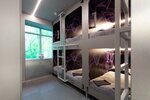 Кровать в общем номере на 12 часов (18:00-06:00) в Astrohostel Рейс