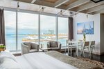 Sea view apartments - Family suite (Ванна джакузи с панорамным видом на море и камин. Размещение до 5 гостей), Станюковича 48/5 в Bay View Apartments