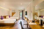 Одноместный номер Deluxe двуспальная кровать в White Sand Samui Resort
