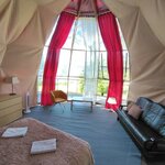 Купольный шатер "Глэмпинг" в Берег Ладоги