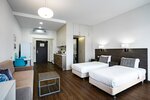 Апартаменты «Комфорт» однокомнатные с 2 отдельными кроватями в Ramada by Wyndham
