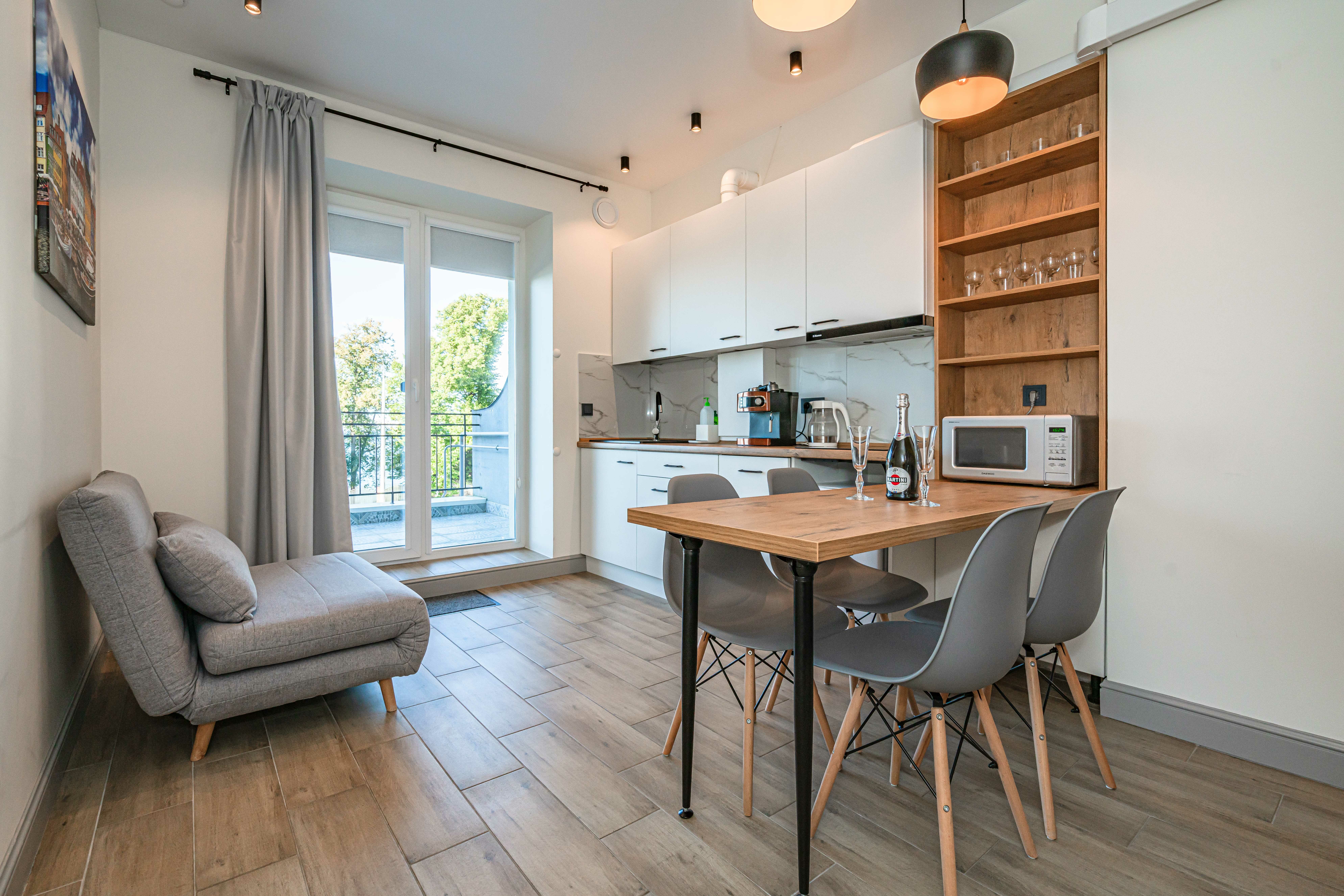 Семейный номер с видом на море