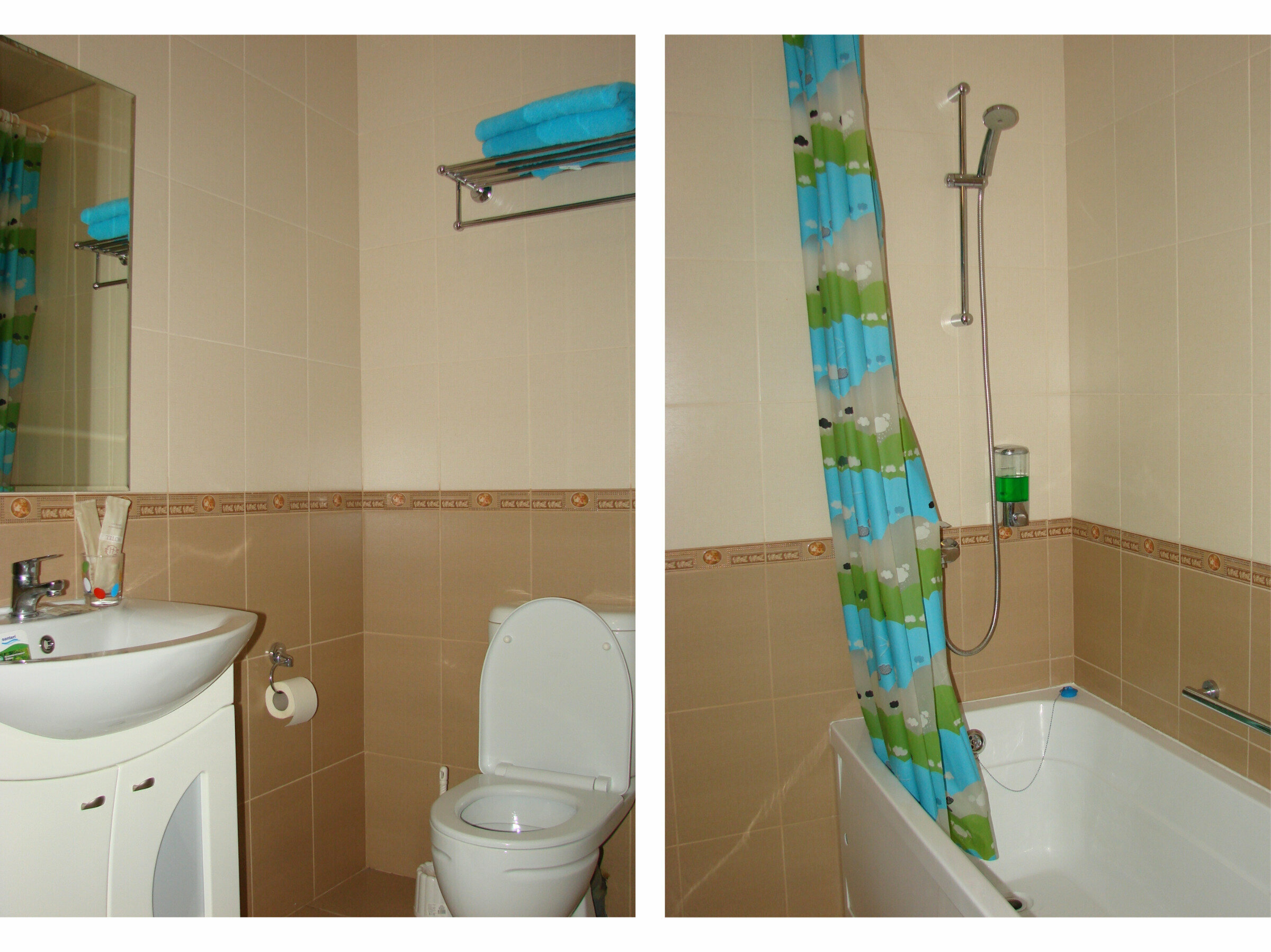 Двухместный номер эконом-класса с 2 отдельными кроватями