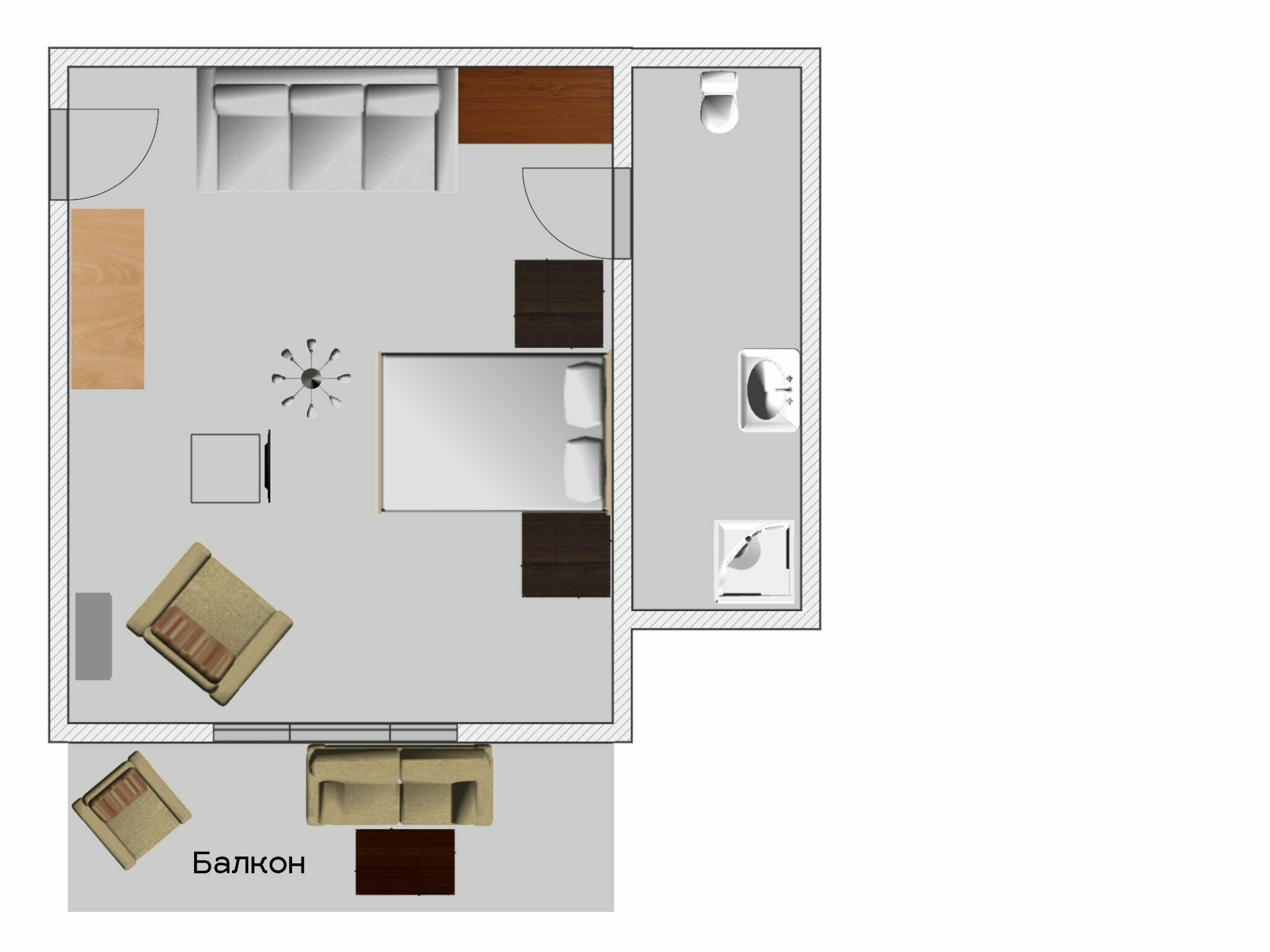 Люкс с видом на реку