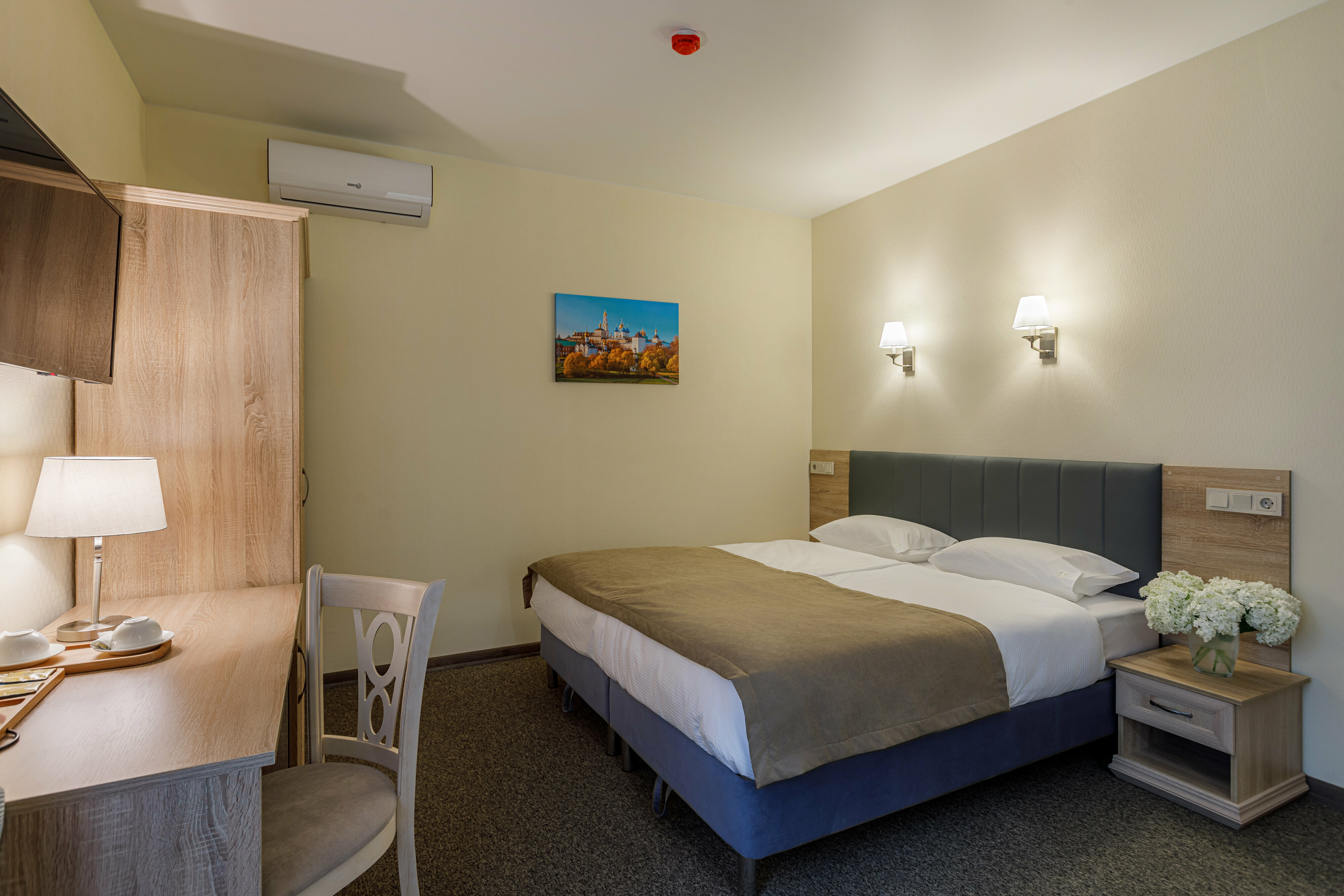 Стандартный двухместный номер с 1 кроватью или 2 отдельными кроватями