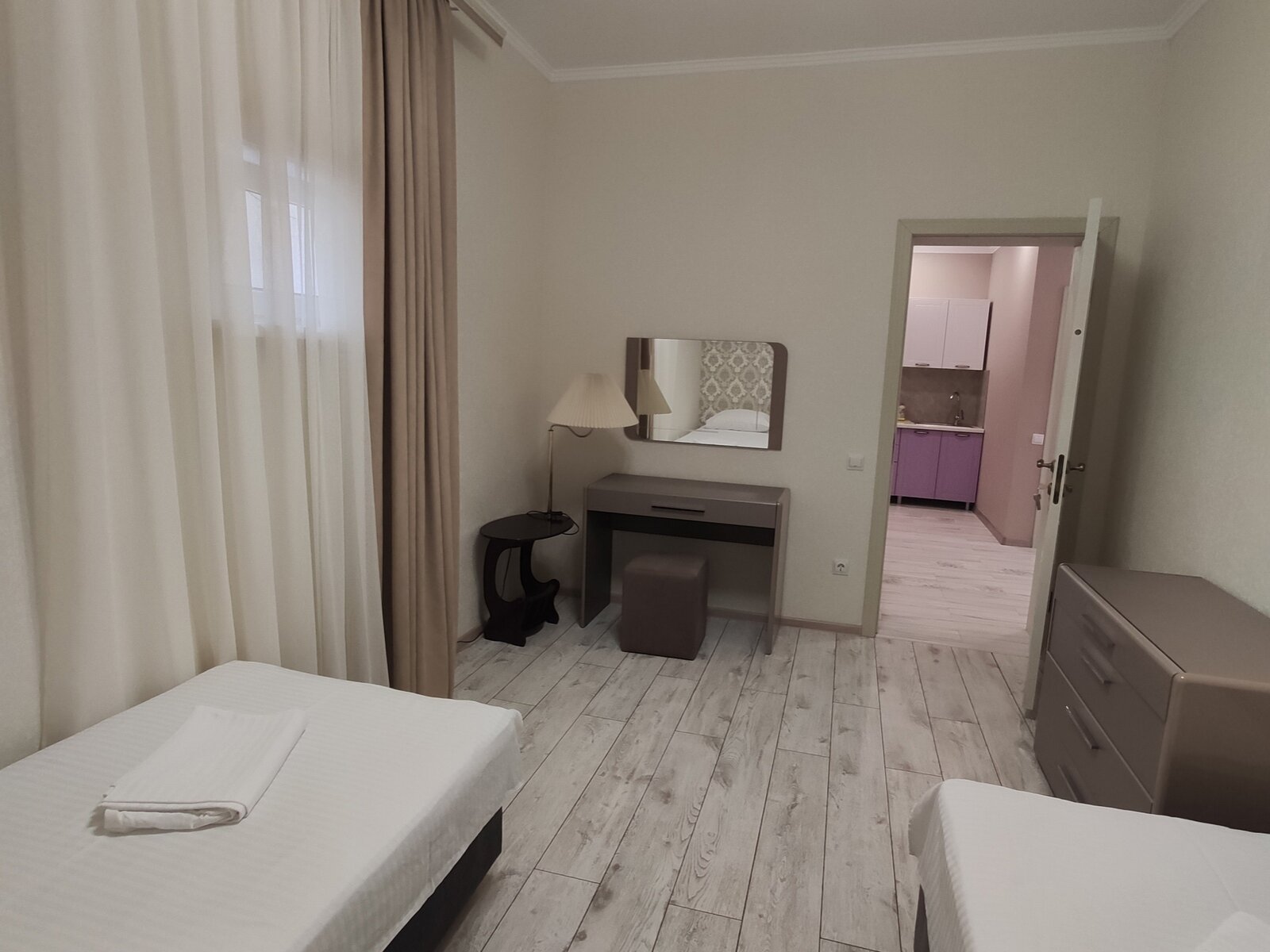 Апартаменты с 2 спальнями