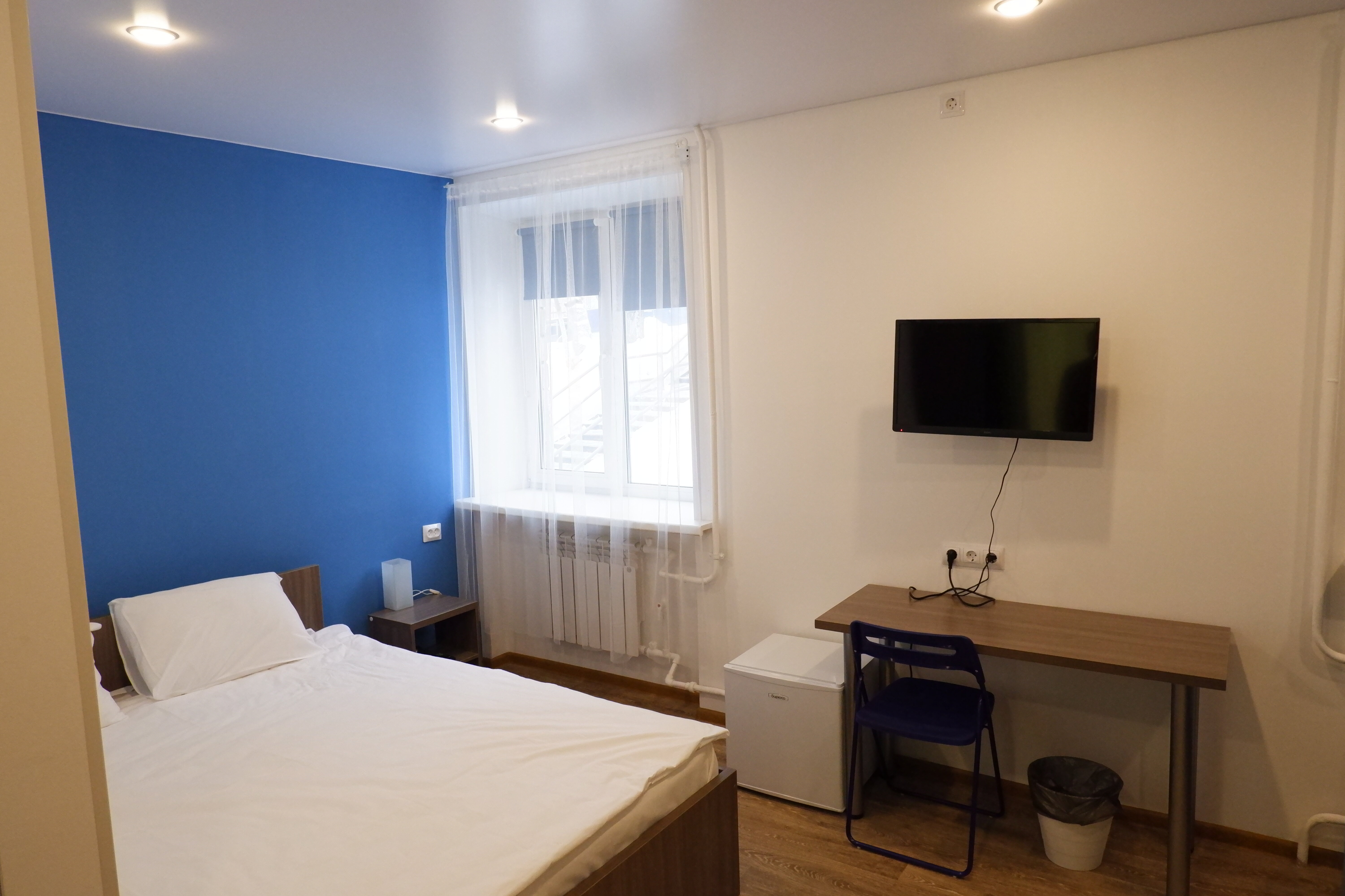 Небольшой двухместный номер с 1 кроватью