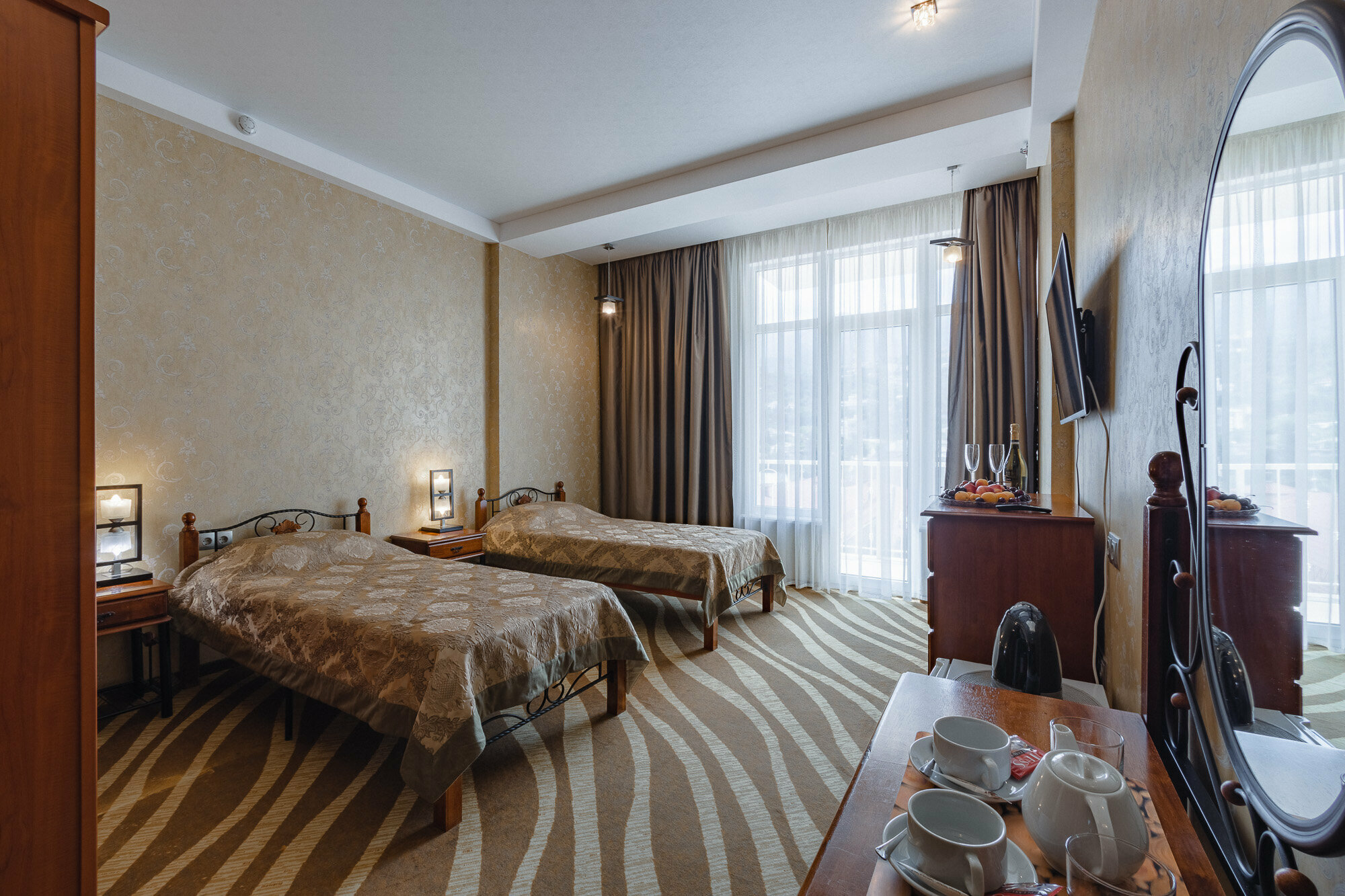 Двухместный номер с 2 отдельными кроватями