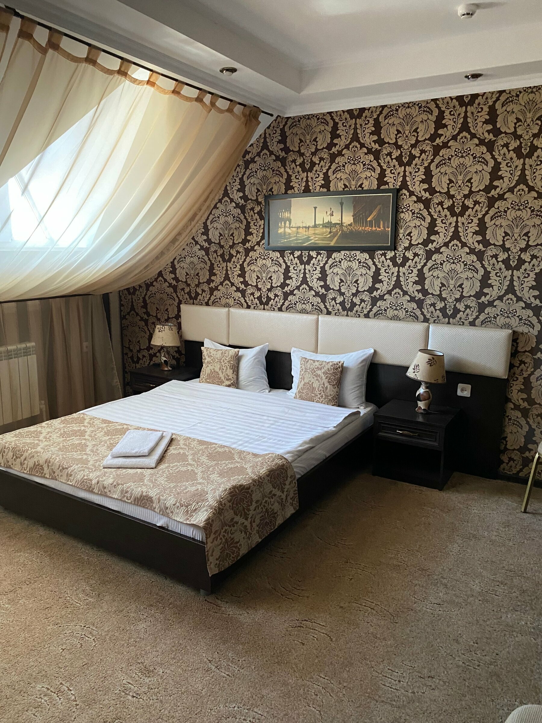 Двухместный номер с 2 отдельными кроватями и балконом