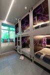 Две кровати в общем 6-местном номере в Astrohostel Рейс