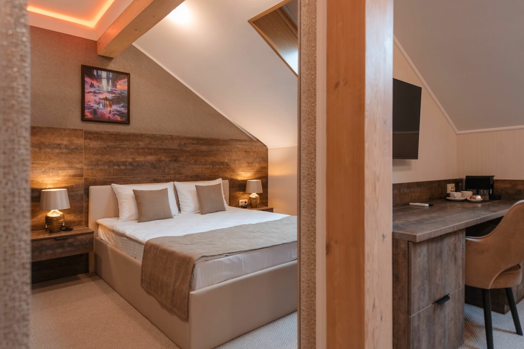 Стандартный номер с кроватью размера «king-size»