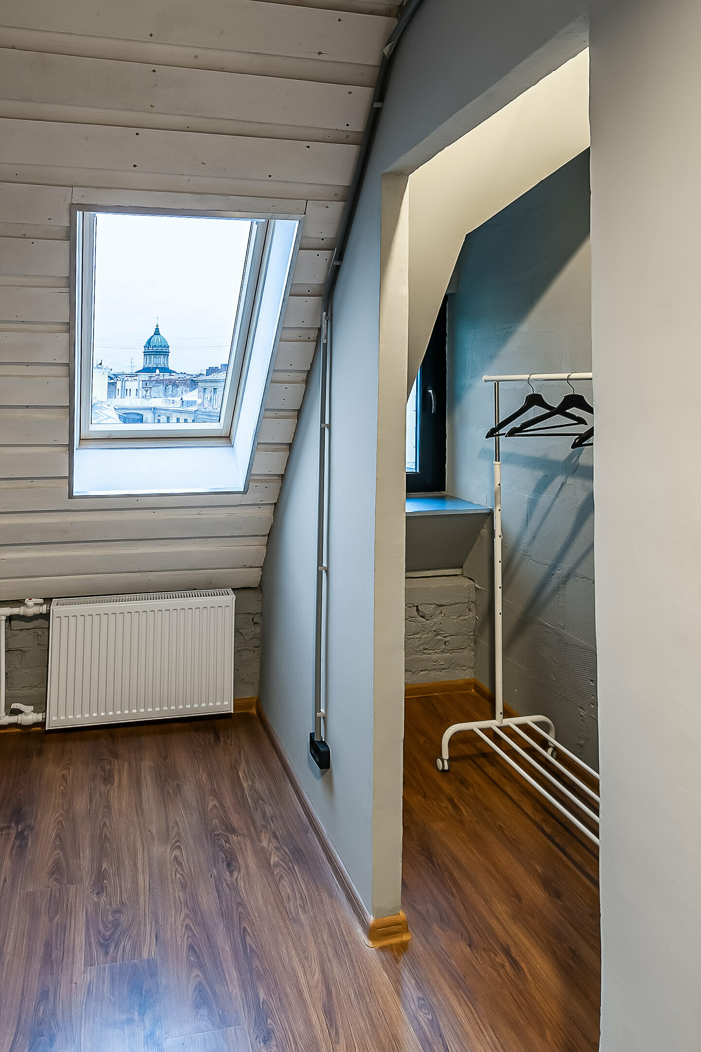 Двухместный номер с 1 кроватью и общей ванной комнатой