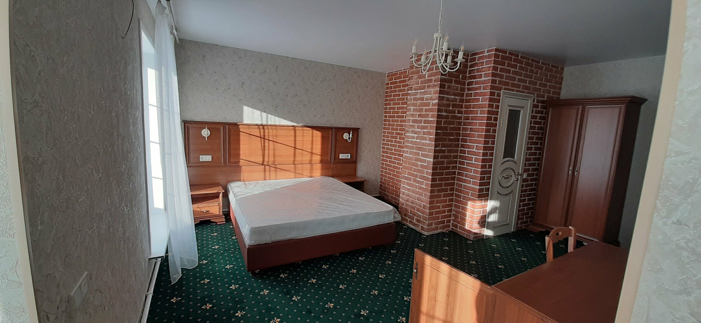 Двухместный номер с 1 кроватью и видом на сад