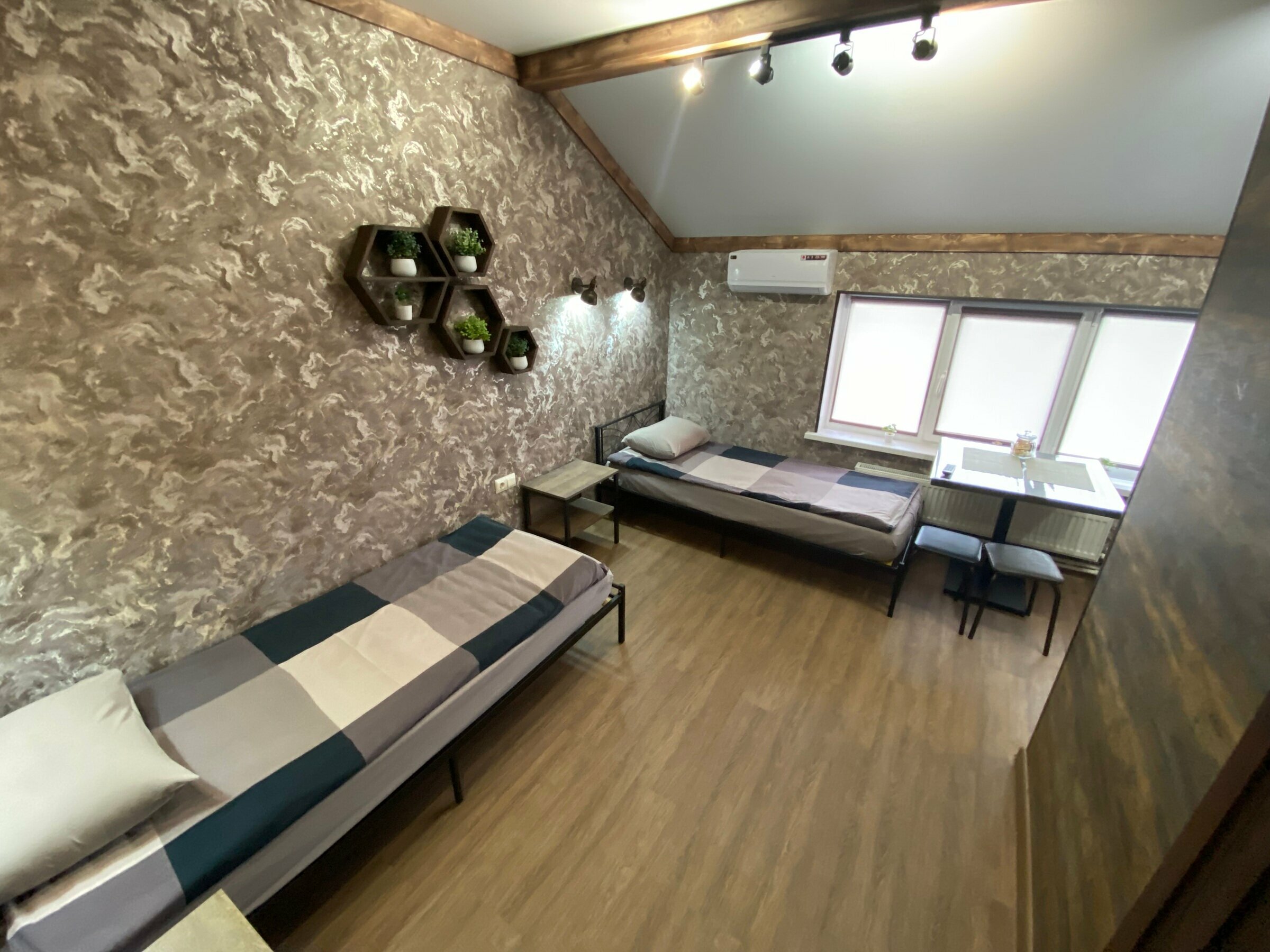 Двухместный номер с 2 отдельными кроватями и ванной