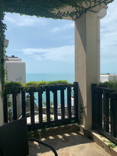 Двухместный номер с 1 кроватью и балконом, вид на море