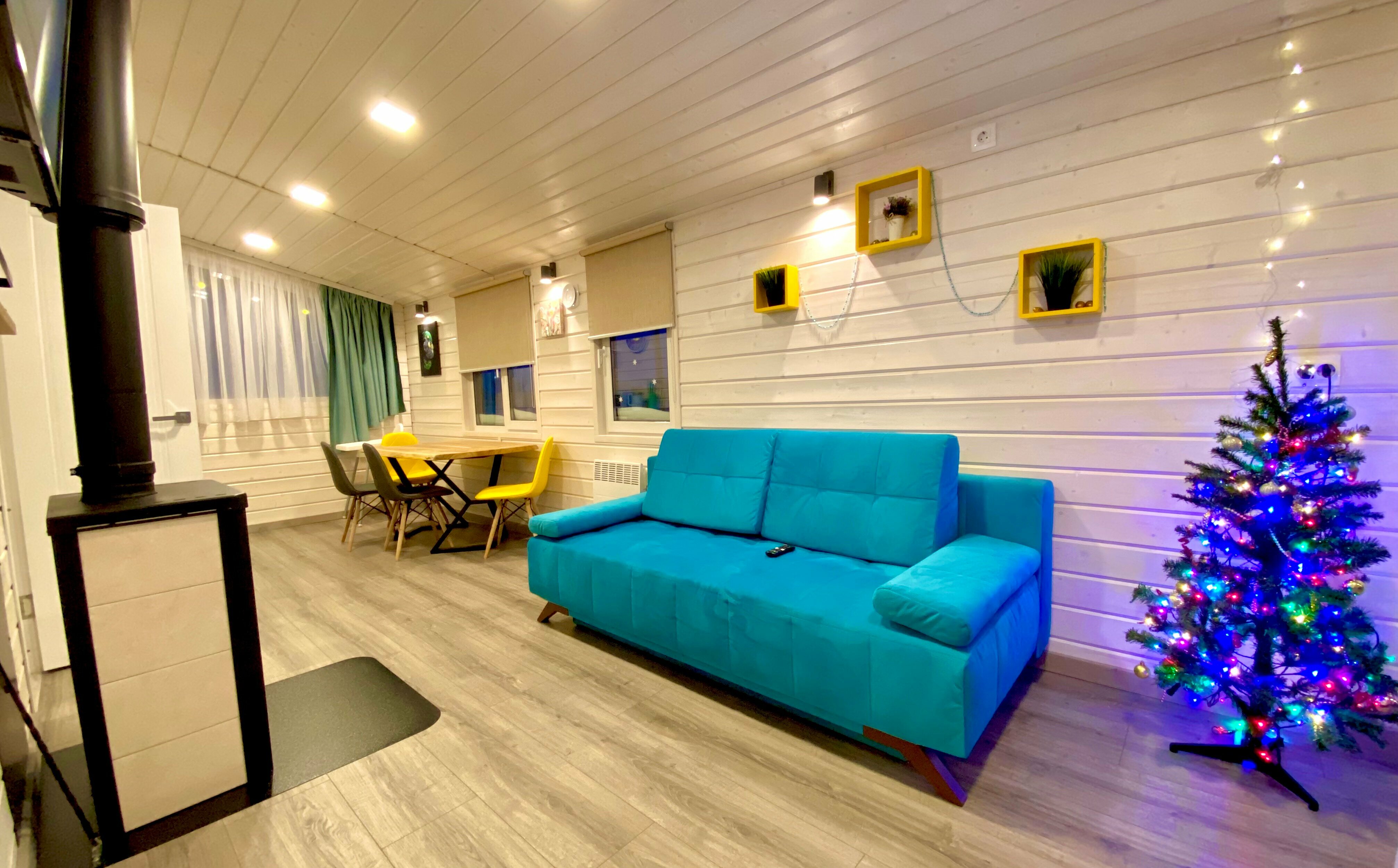 Коттедж с видом на лес