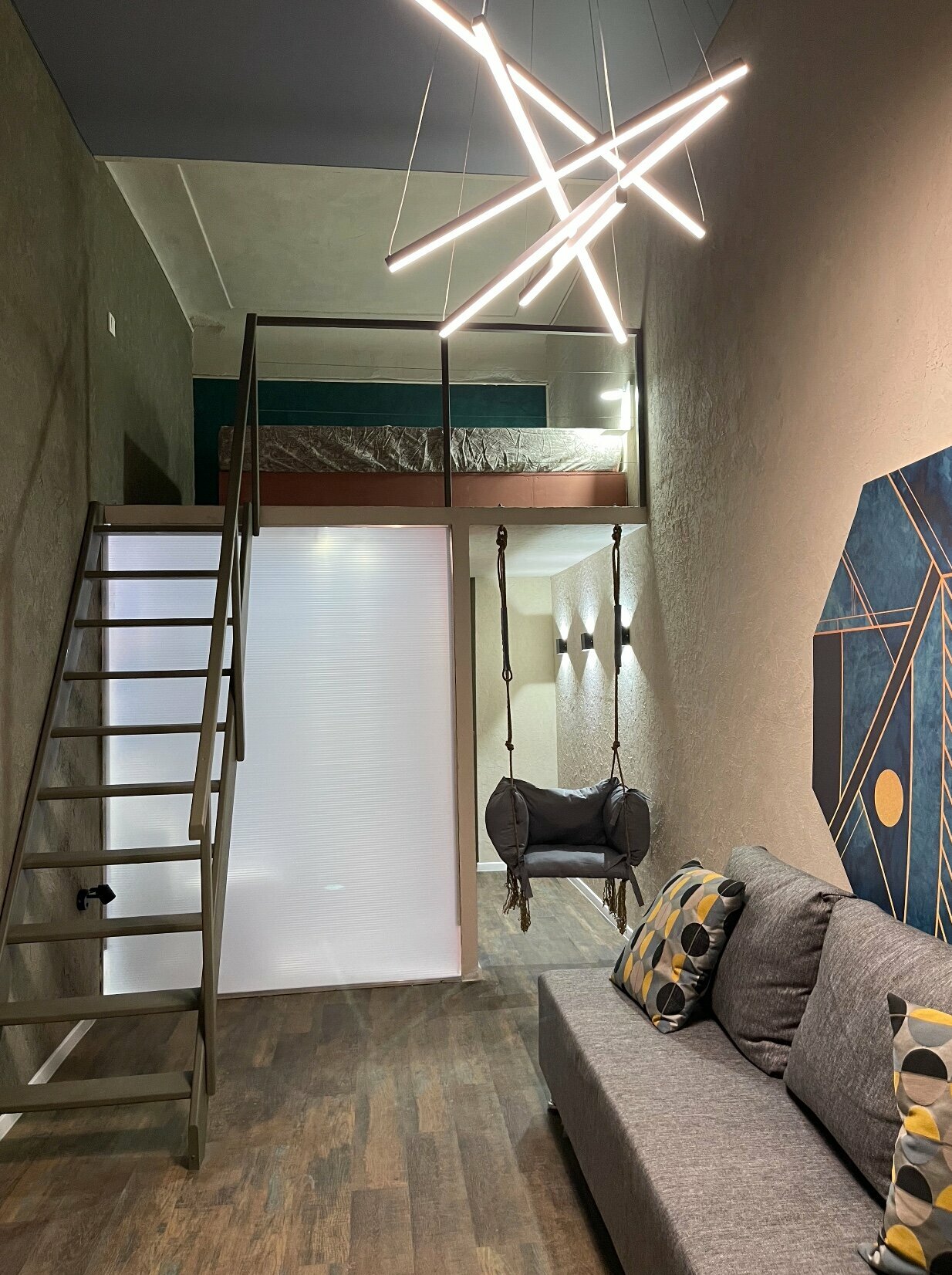 Двухуровневые апартаменты