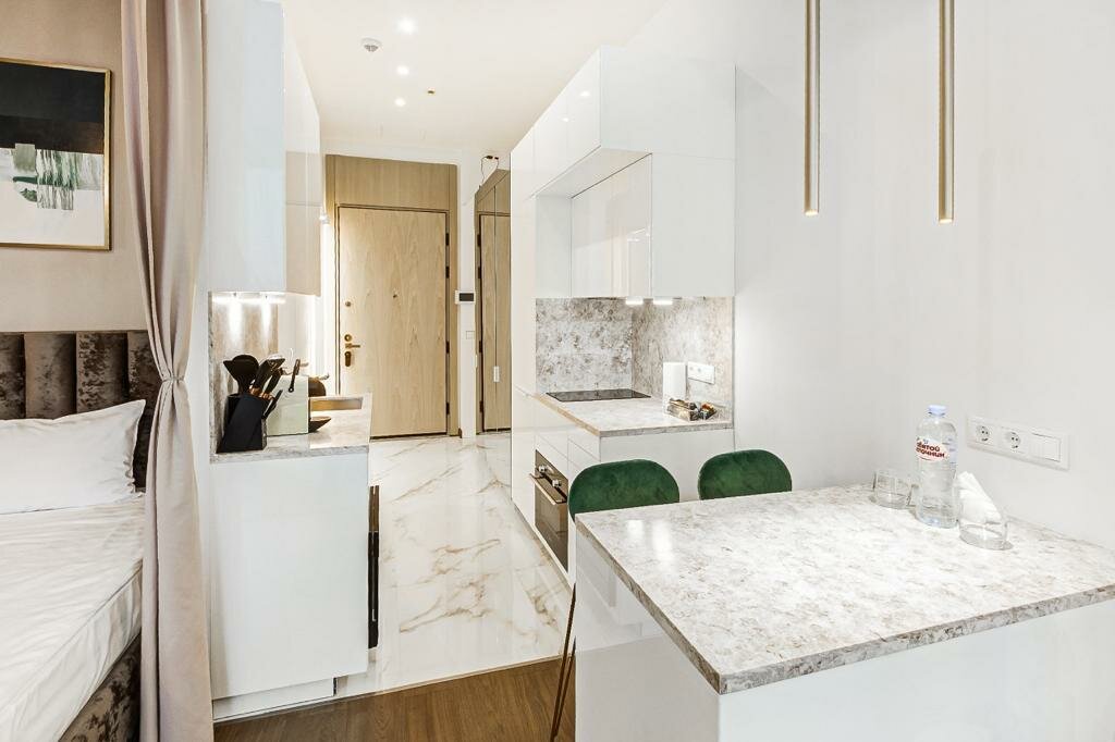 Sky Suite Studio 2 - апартаменты студия 62й этаж с видом на Москва Сити в башне "Нева"