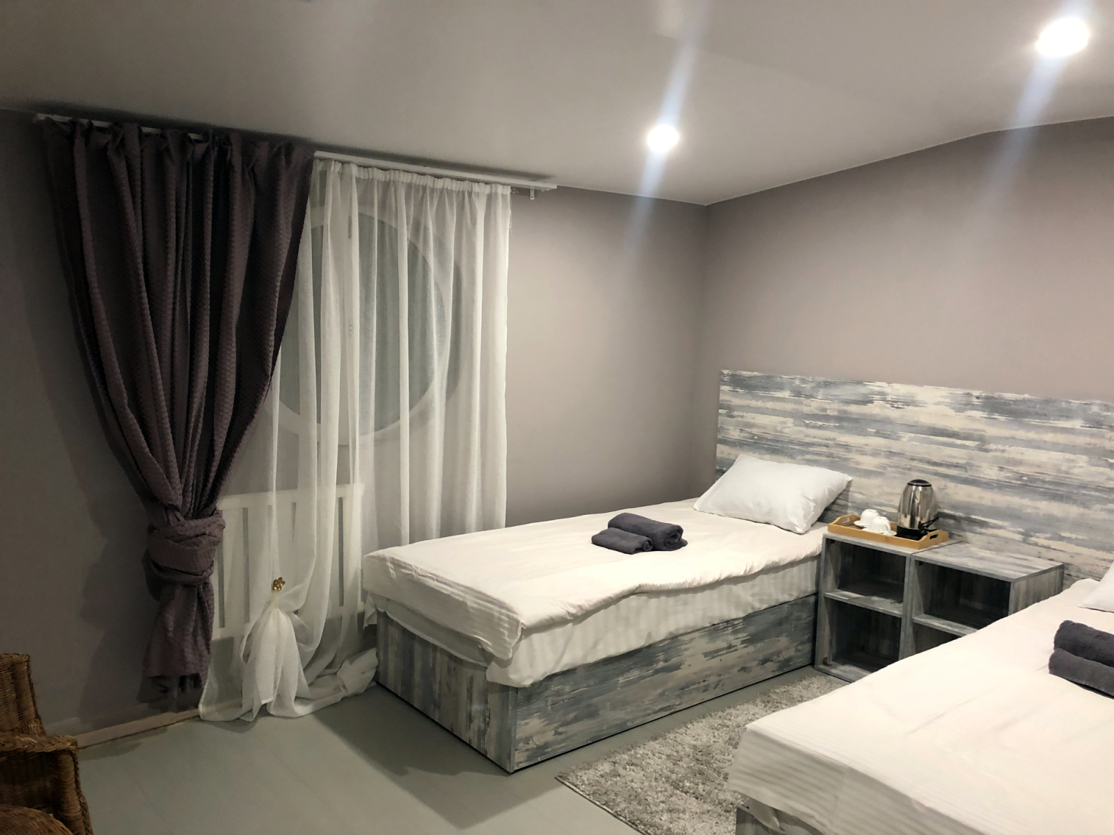 Двухместный номер с 1 кроватью и видом на озеро