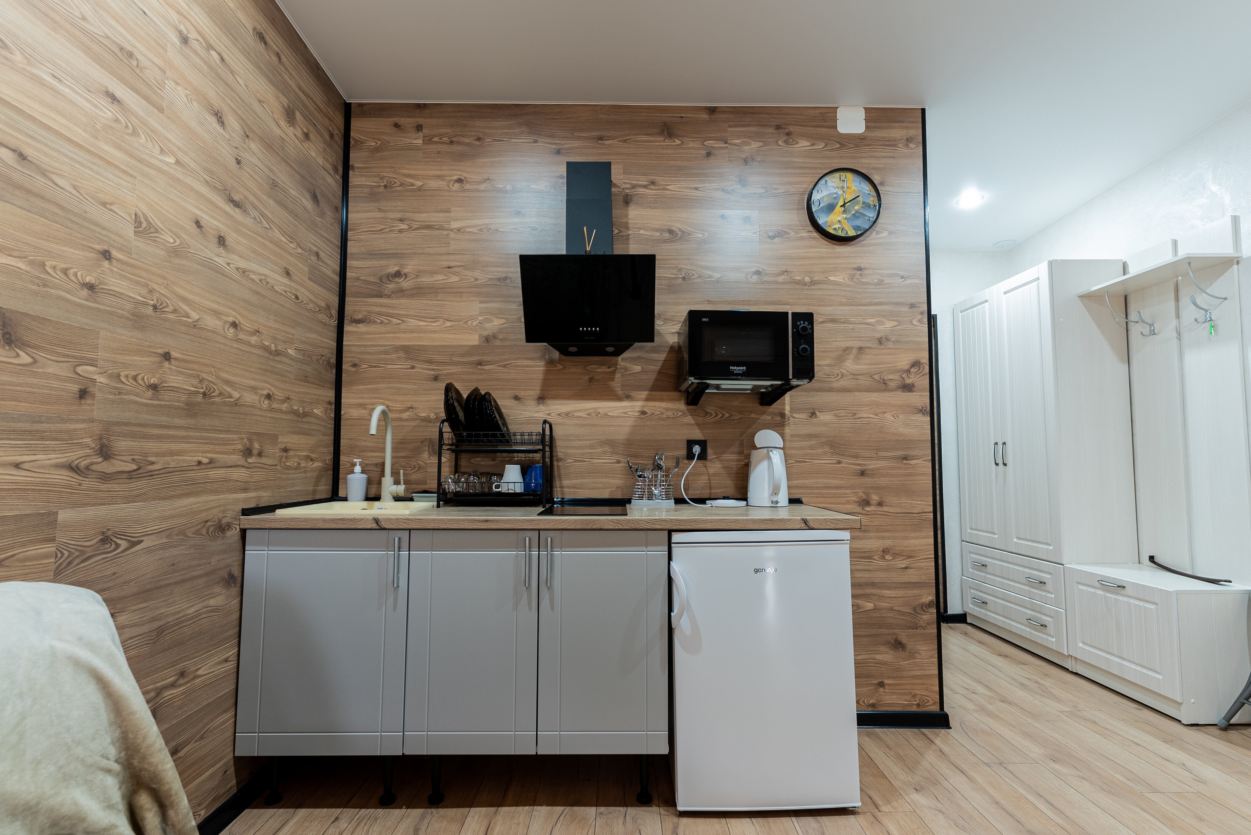 Квартира-студия Комфорт №3 - 2х спальная кровать + 2 доп. места