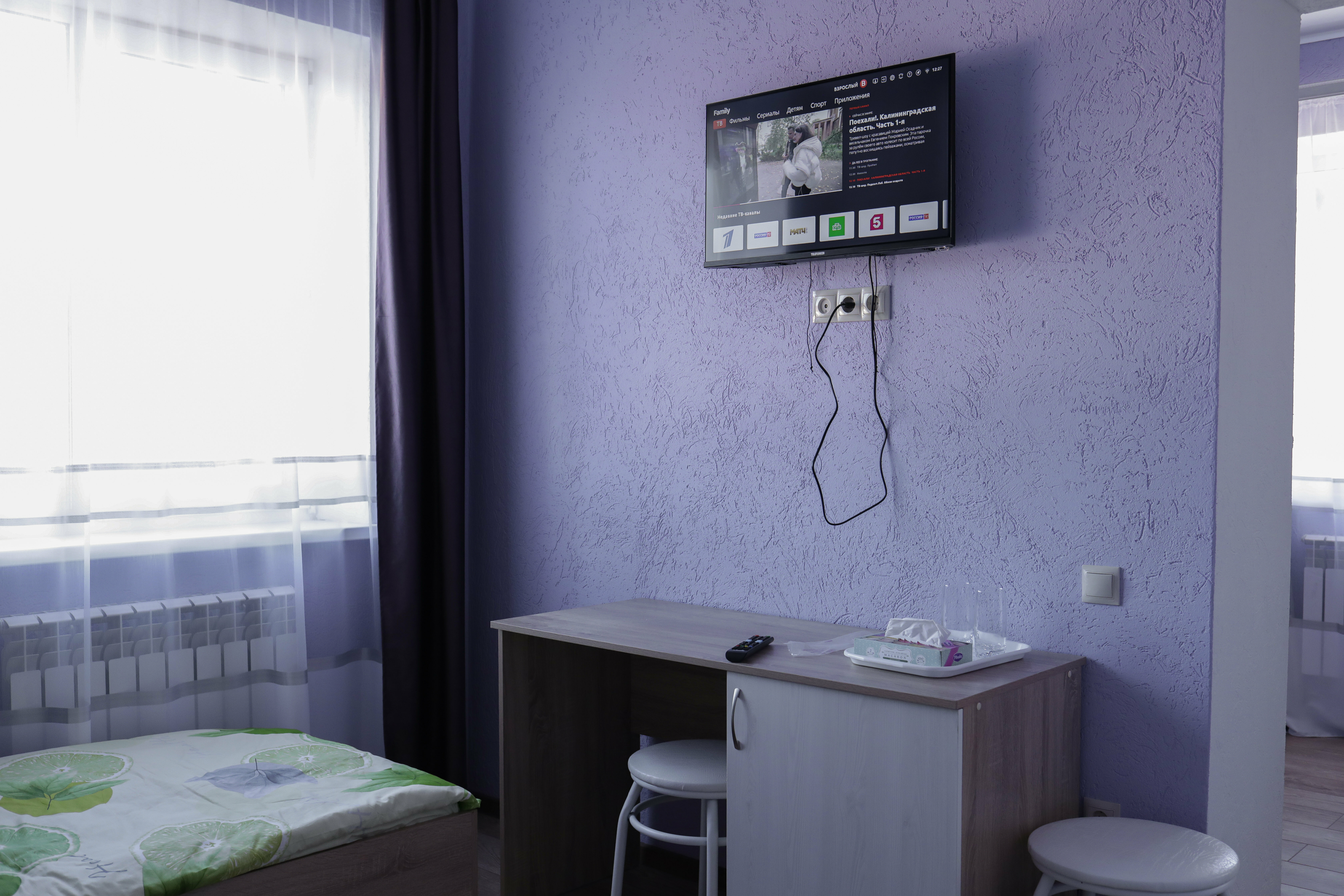 Двухместный номер с 1 кроватью или 2 отдельными кроватями