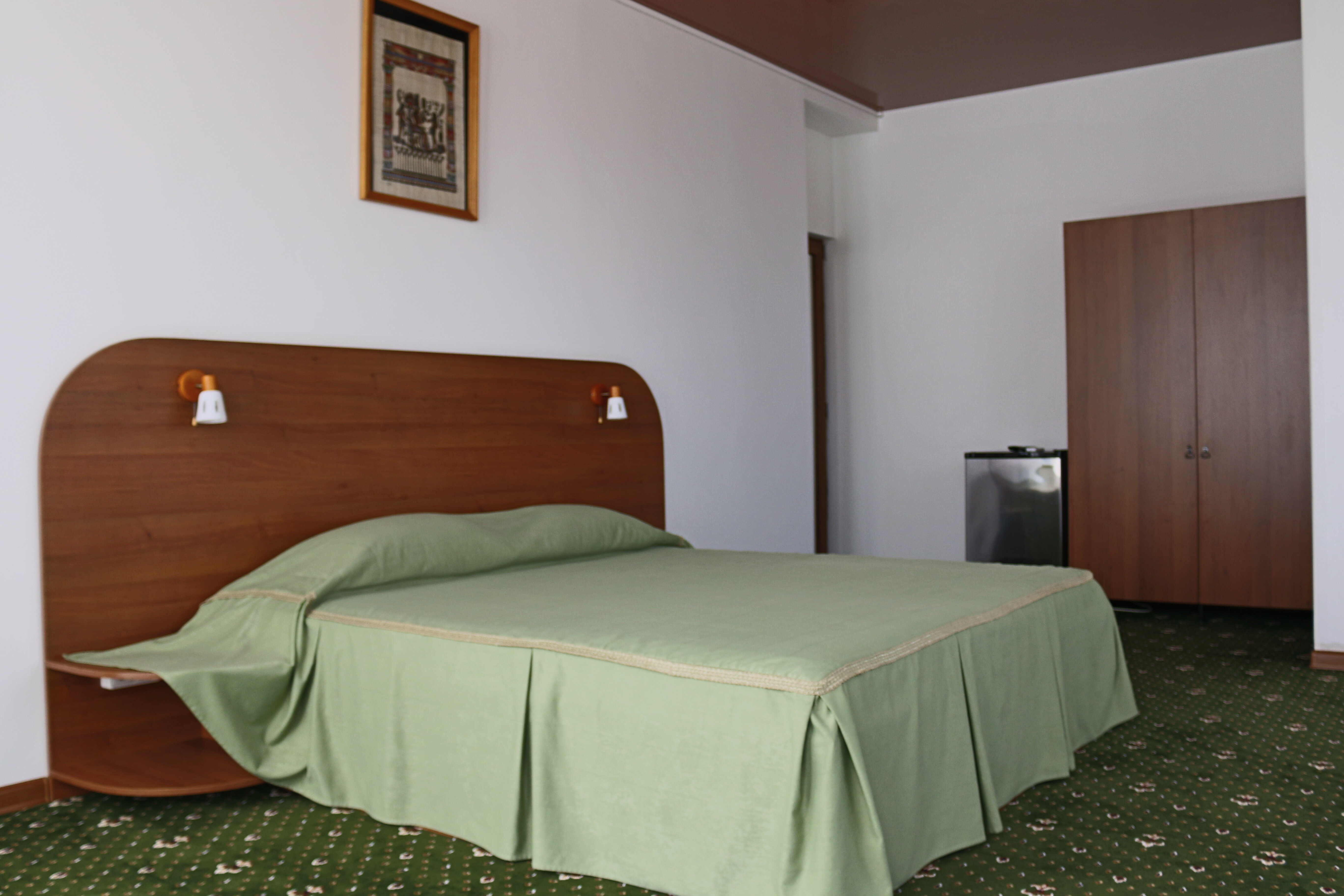 Люкс с кроватью размера «king-size» и балконом