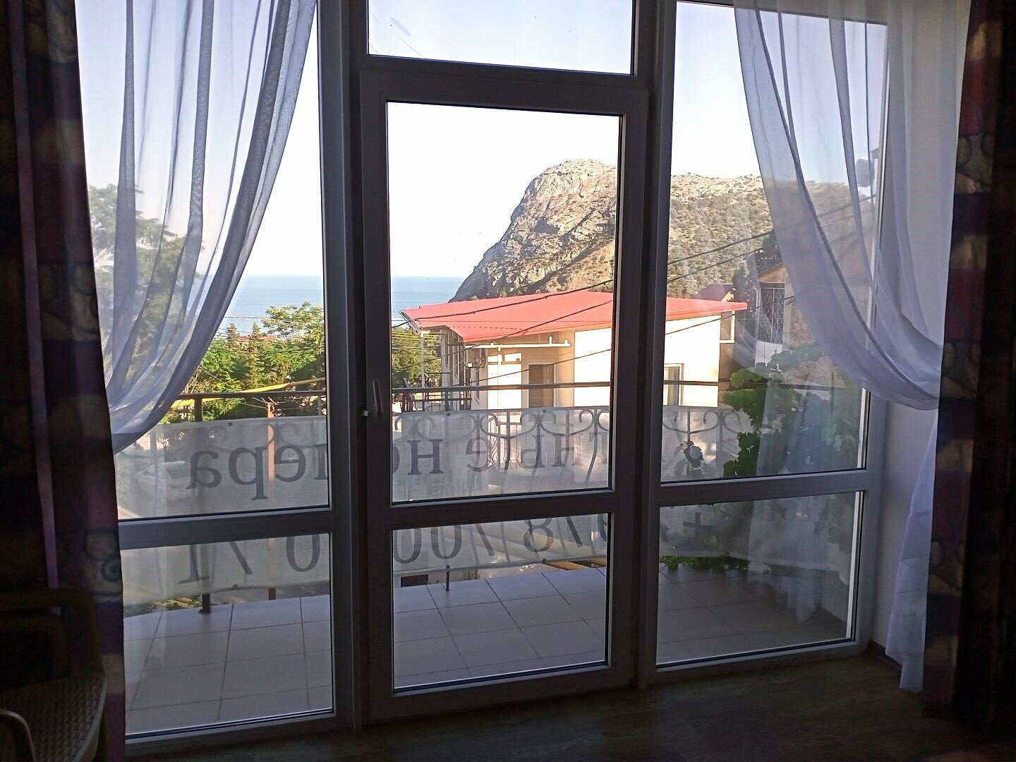 Апартаменты-студия с видом на море