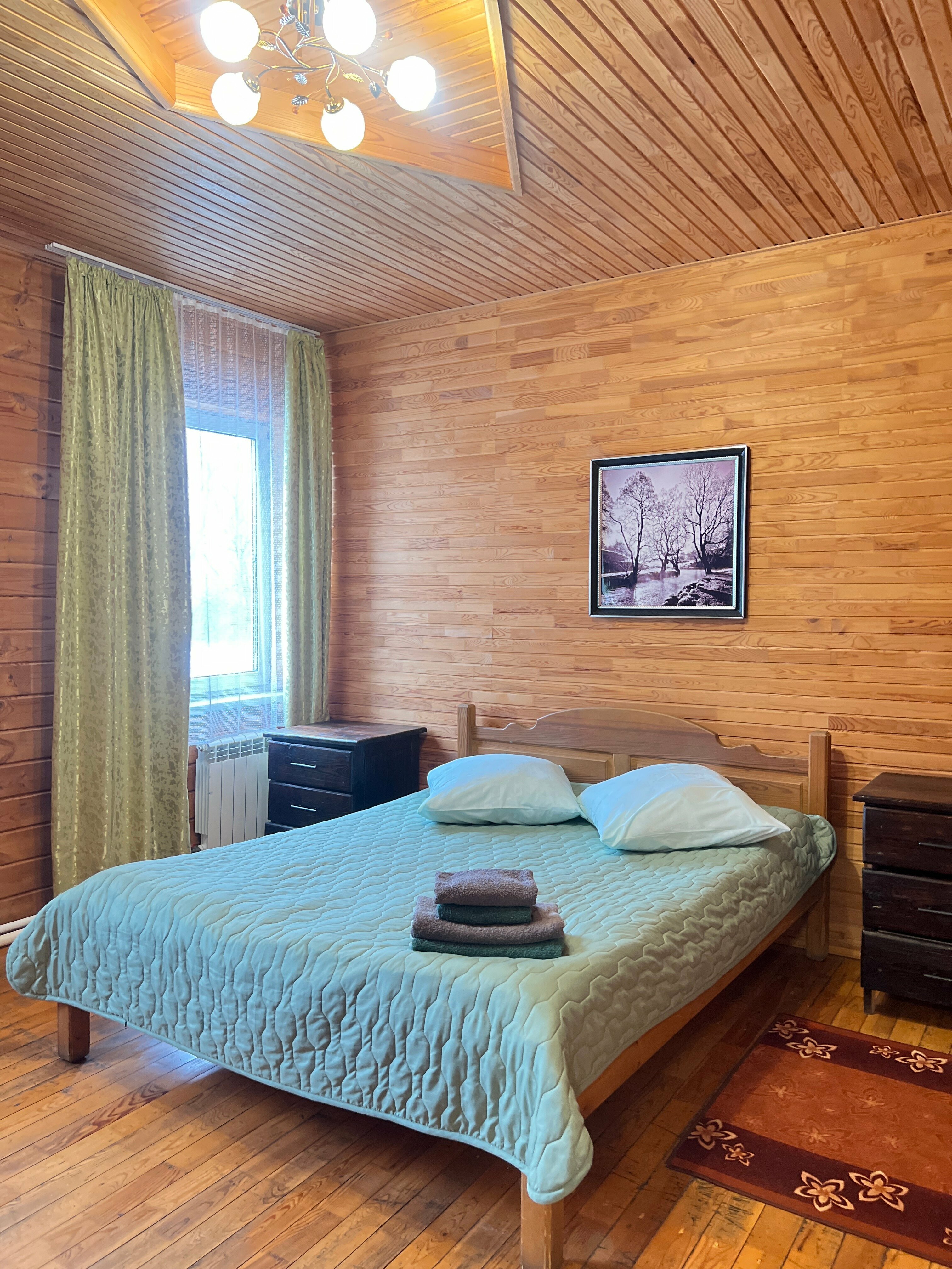 Cемейный номер с собственной ванной комнатой