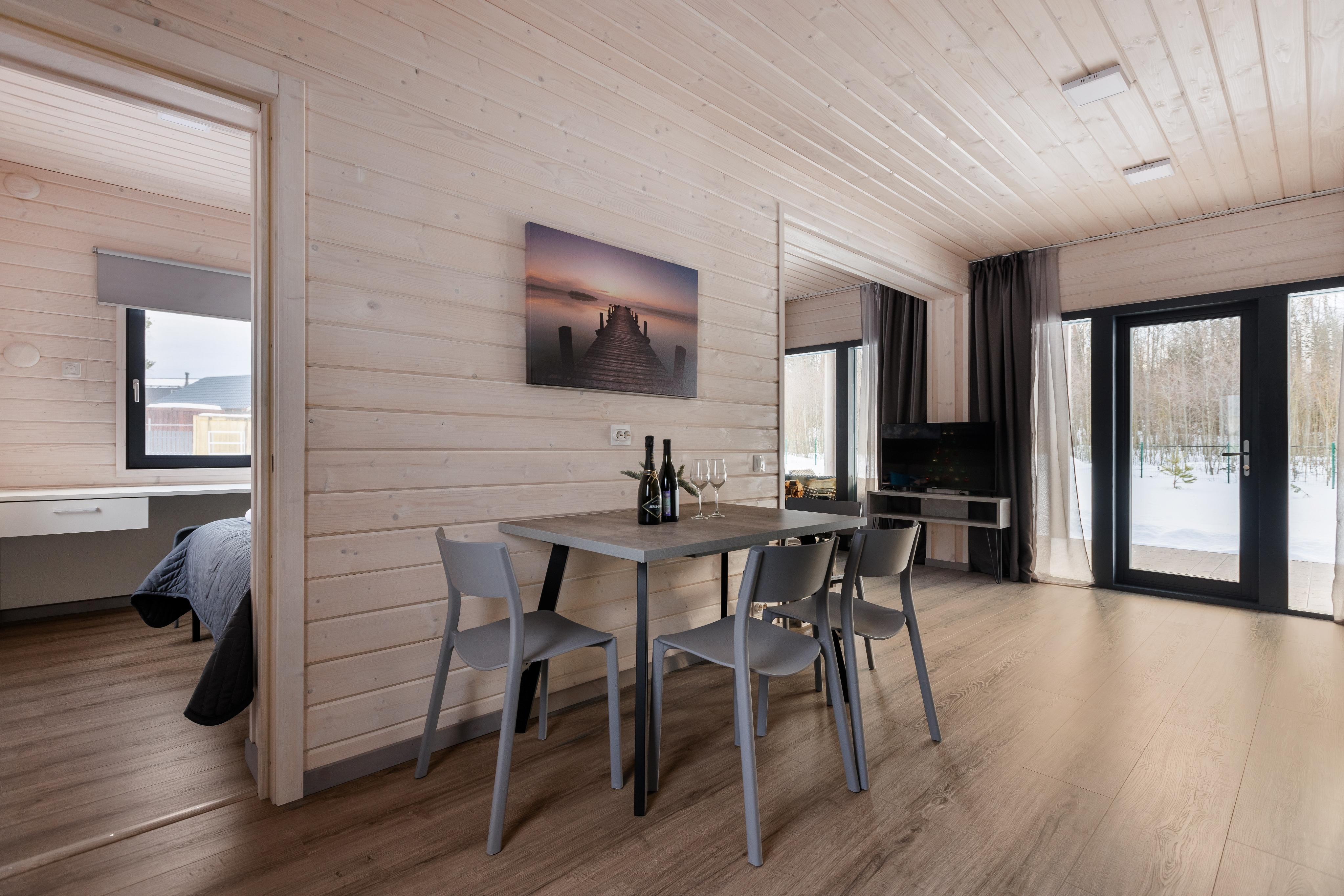 Коттедж с видом на лес