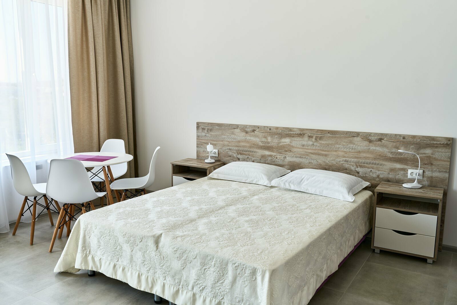 Четырехместный номер с видом на море