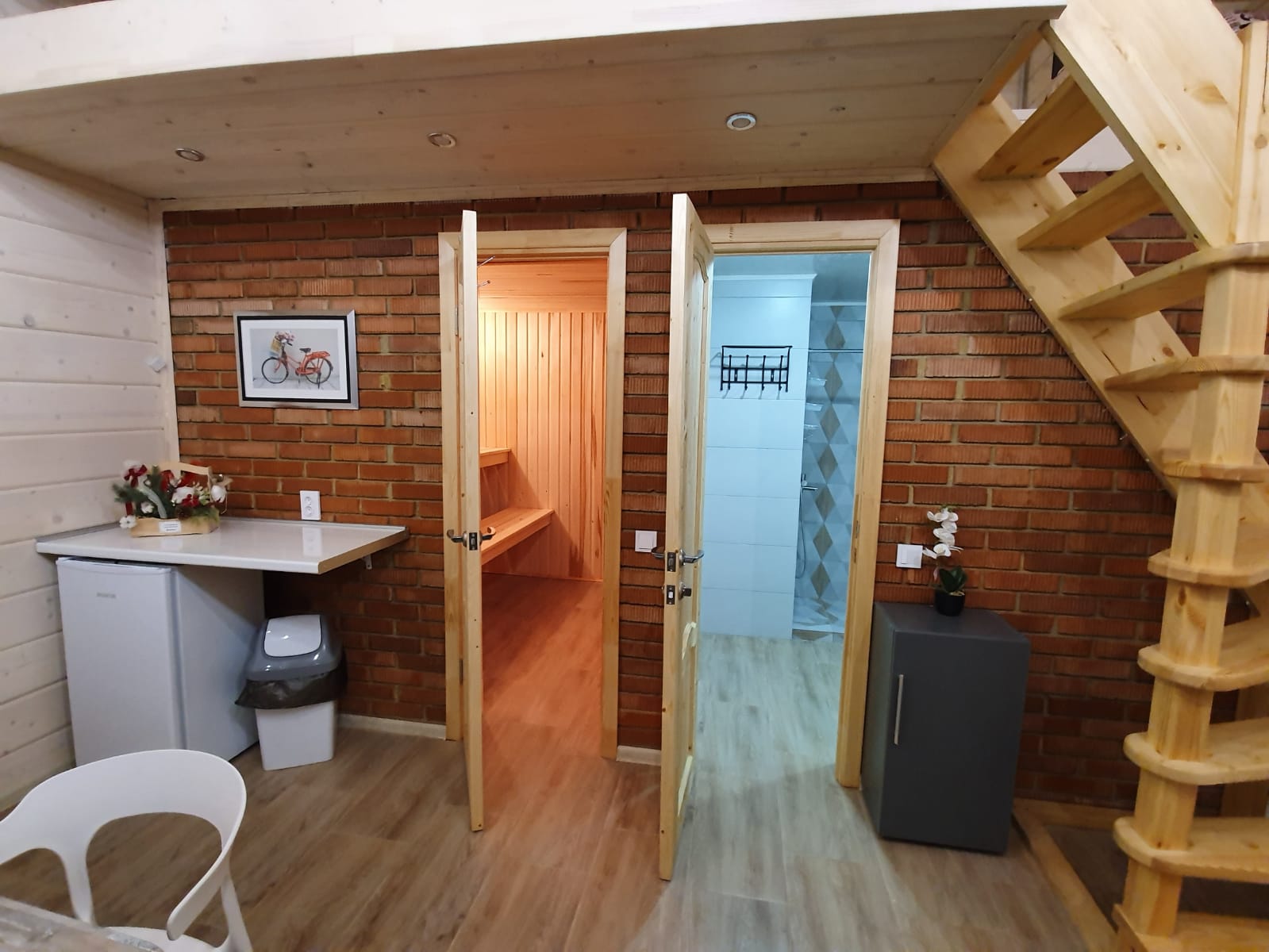 Номер-студия с видом на бассейн