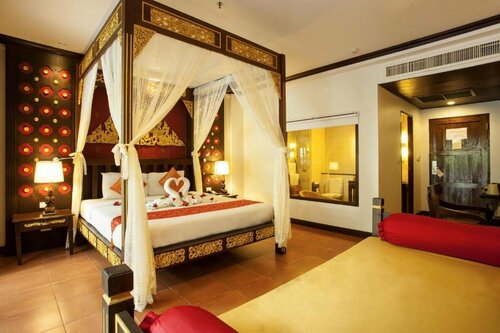 Deluxe Pool Access Double room двуспальная кровать в Kata Palm Resort