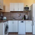 1-комнатные апартаменты студия с 2 односпальными кроватями в J&N Apartments