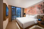Двухместный номер «люкс» с 1 двуспальной кроватью в From. K Hotel Guangzhou