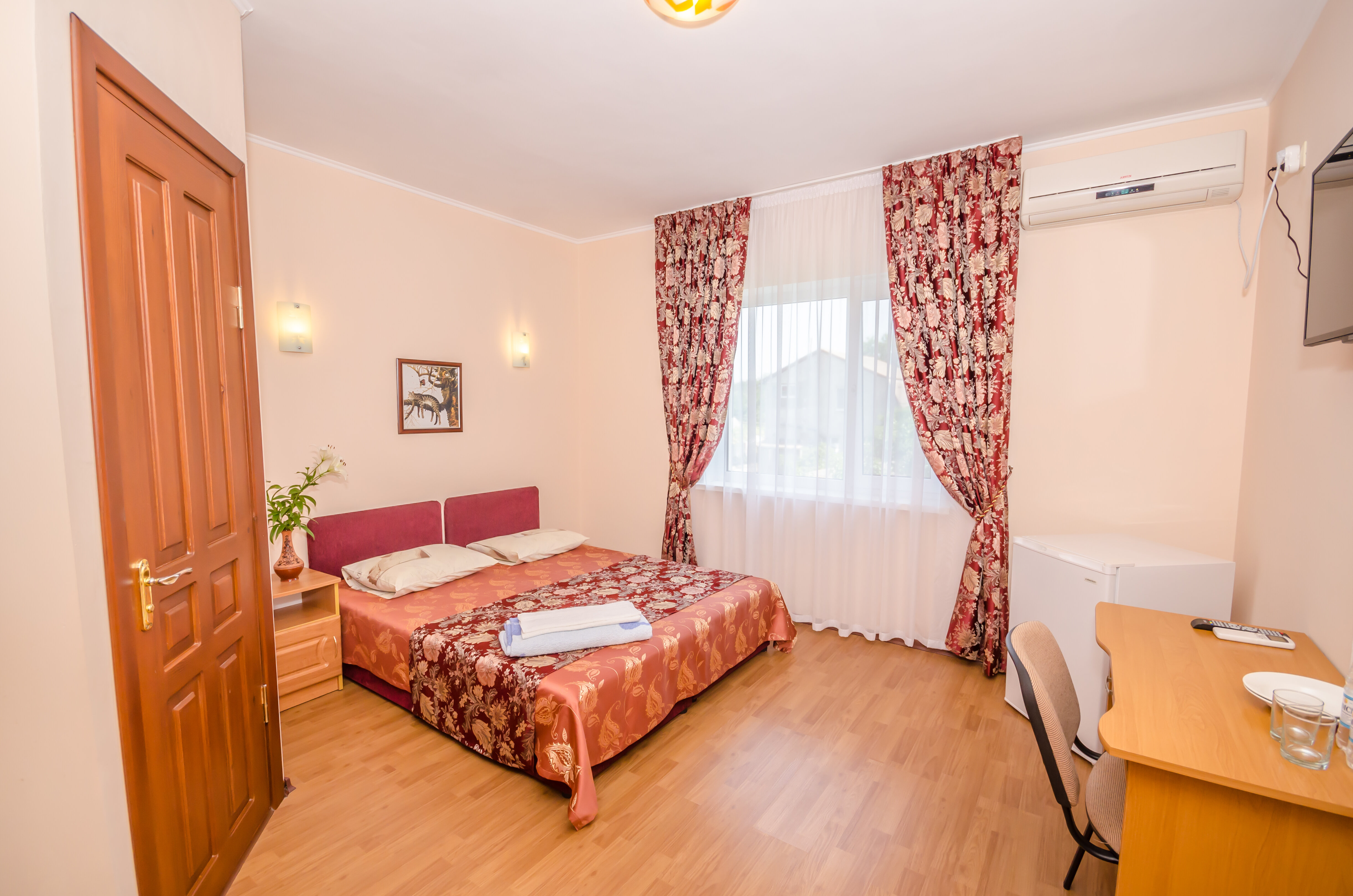 Стандартный двухместный номер с 2 отдельными кроватями, вид на сад