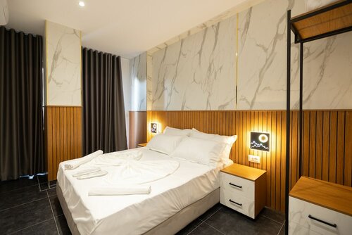 Стандартный двухместный номер с 1 двуспальной кроватью в Aglon Twin's Hotel