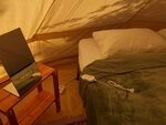 Номер с кроватью размера «queen-size» в Глэмпинг СаваКэмп