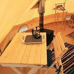 Номер с кроватью размера «queen-size» в Глэмпинг СаваКэмп