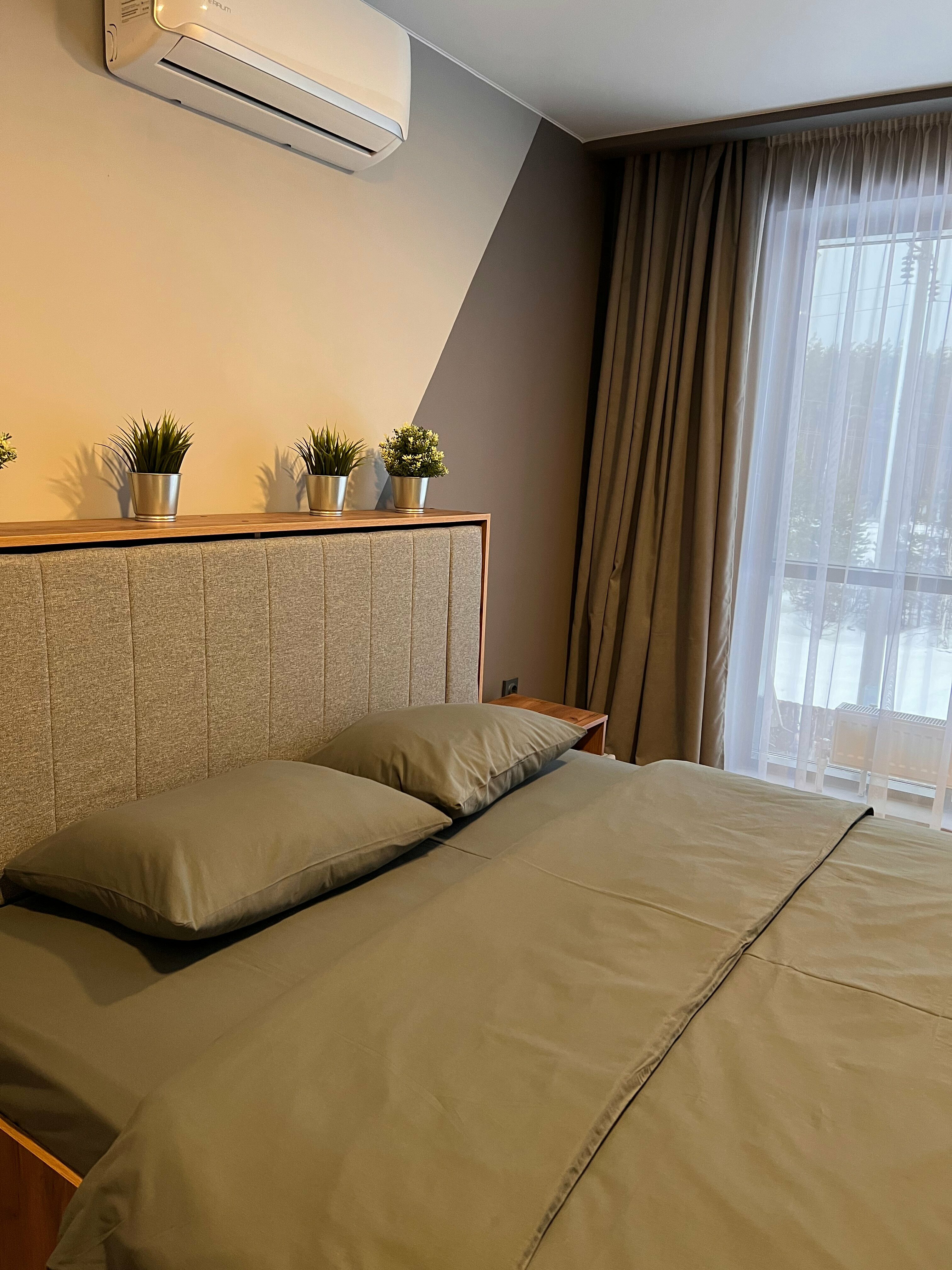 Двухместный номер с 1 кроватью и видом на парк