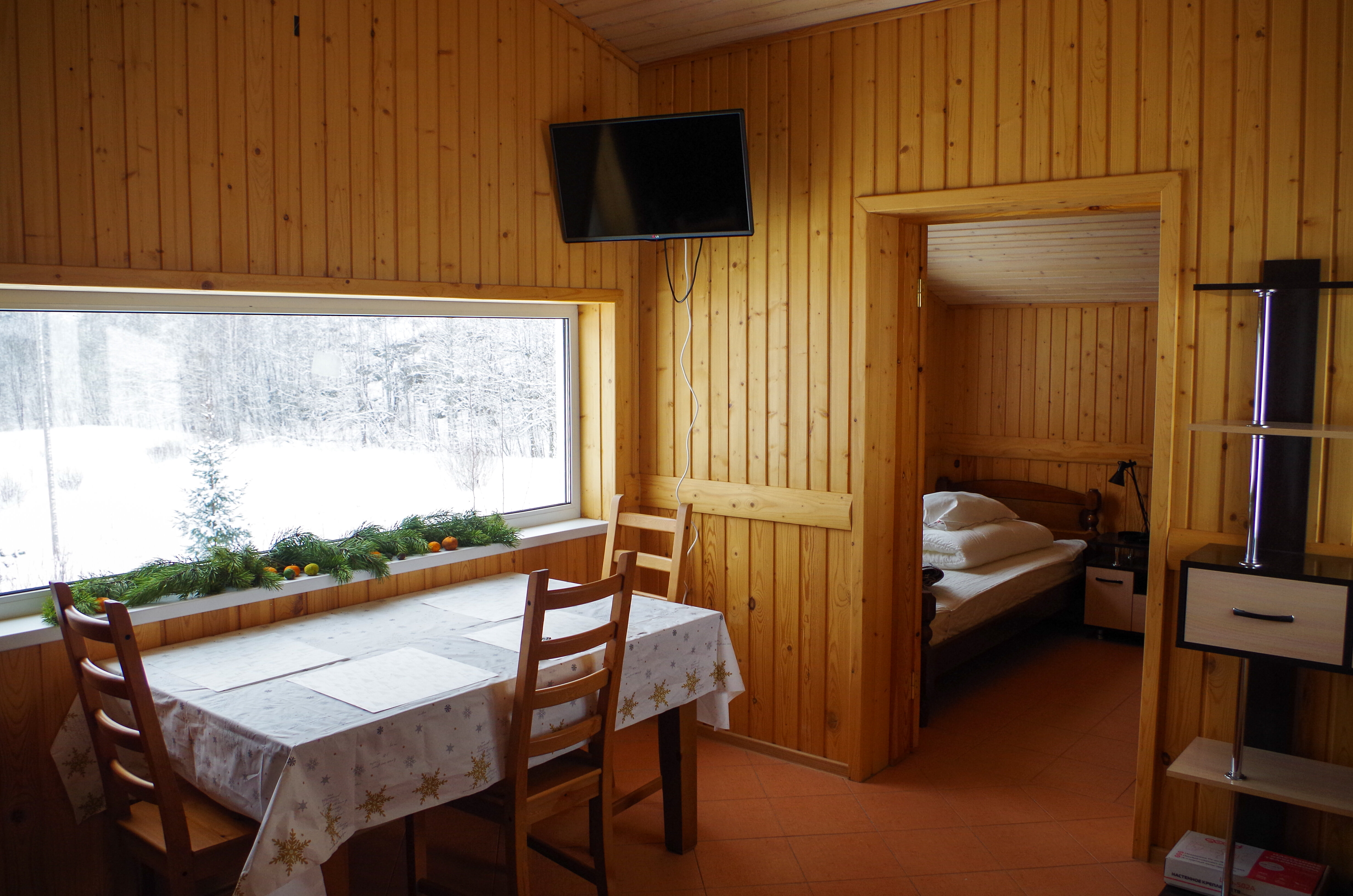 Коттедж с видом на озеро