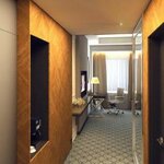 Номер стандарт с 1 двуспальной кроватью в DoubleTree by Hilton Kazan City Center