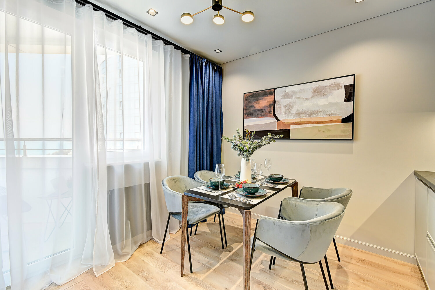 Апартаменты с красивым видом на море