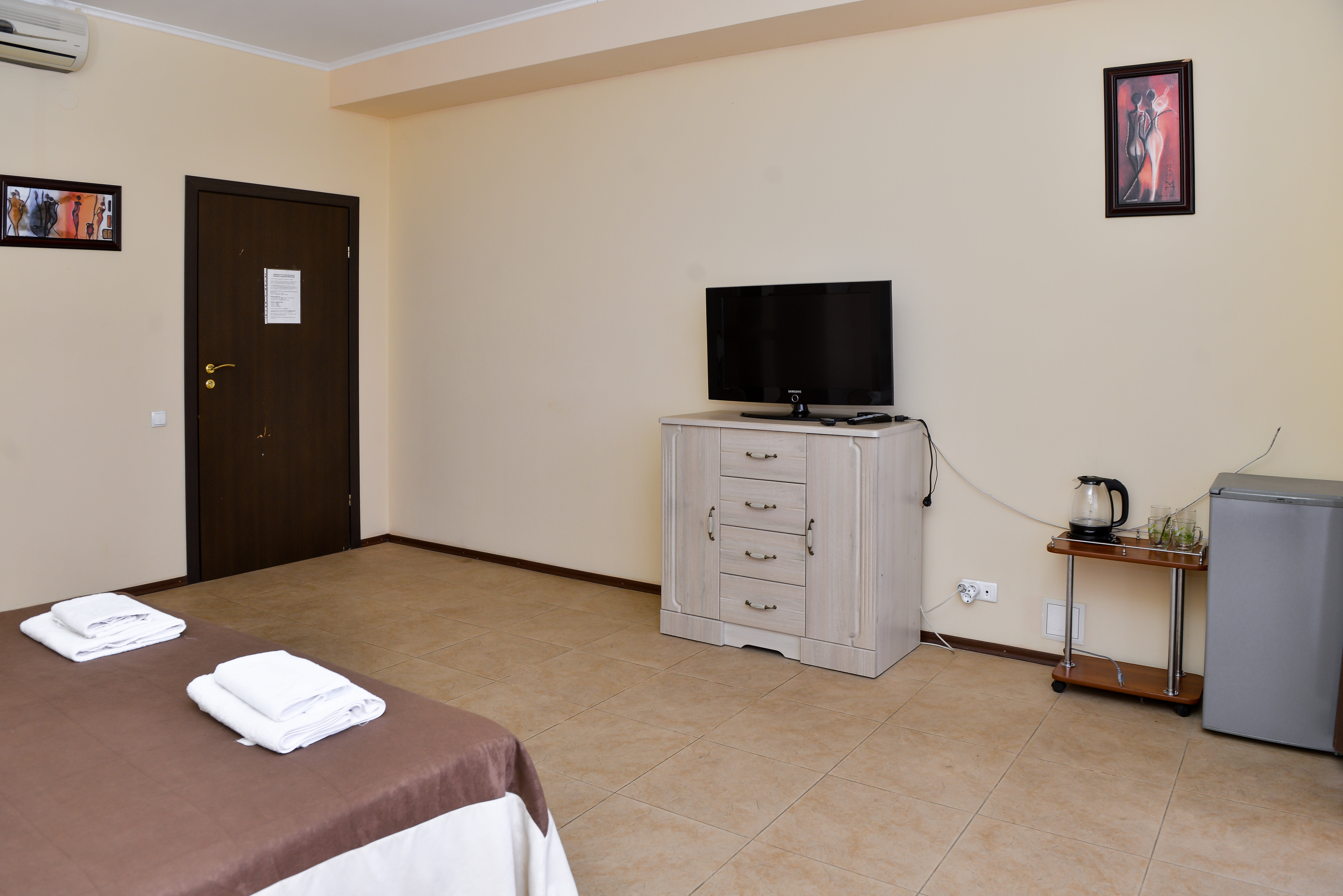 Двухместный номер с 1 кроватью и балконом, вид на море