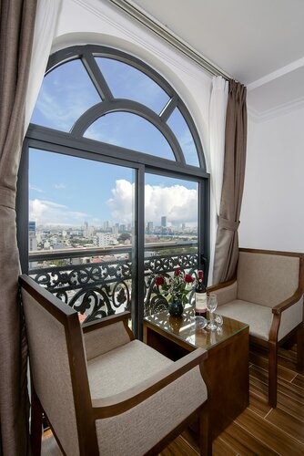 Апартаменты «Премиум», 1 спальня, вид на город (Twin) в Roliva Hotel & Apartment Danang
