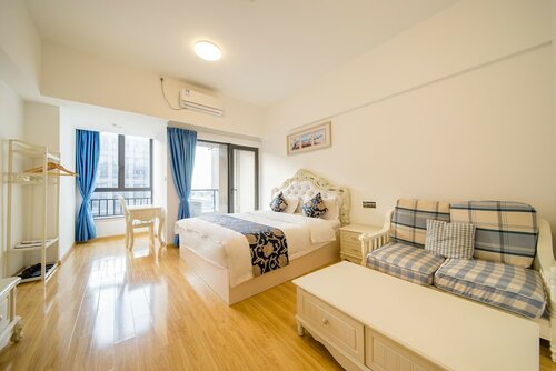 Романтические апартаменты, 1 двуспальная кровать «Квин-сайз», балкон в Laiste ApartHotel Greenland