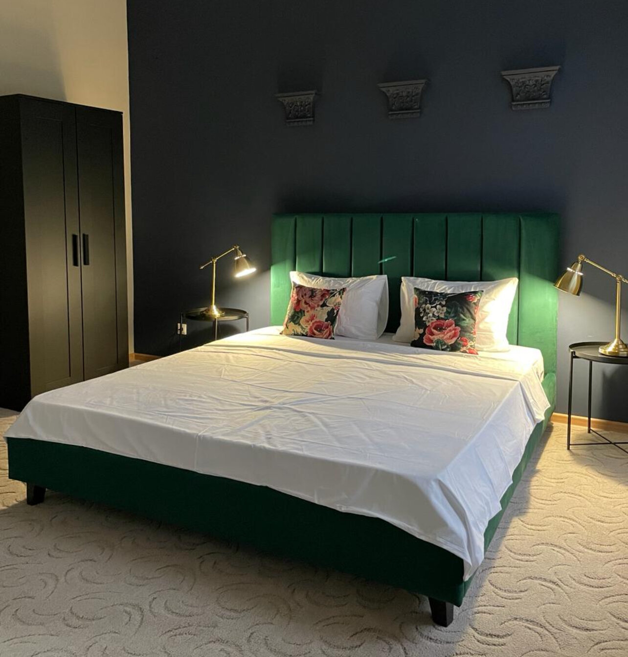 Двухместный номер с 1 кроватью и видом на парк